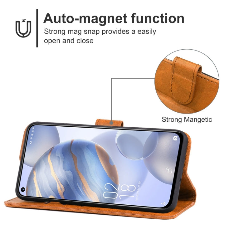 Leather Phone Case For Oukitel C21
