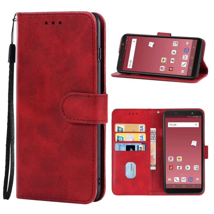 Leather Phone Case For Samsung Galaxy Feel 2 / SC-02L JP Version