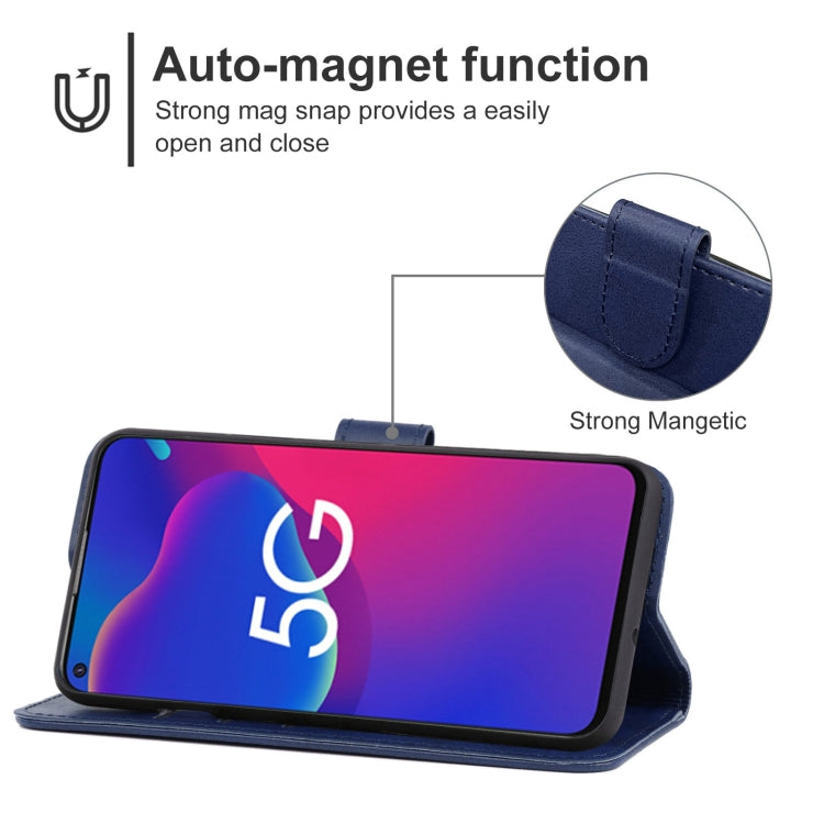 Leather Phone Case For ZTE Axon 11 SE 5G / Blade V2020