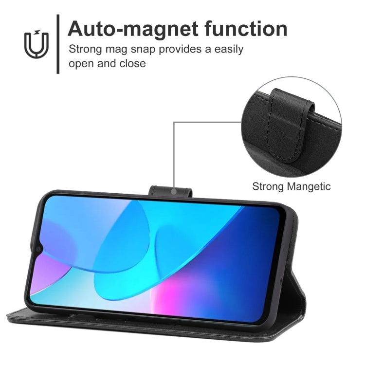 Leather Phone Case For vivo Y3s 2021