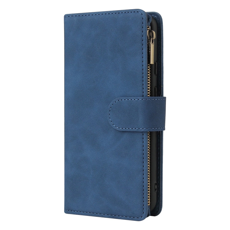 For Google Pixel 5a 5G Multifunctional Phone Leather Case with Card Slot & Holder & Zipper Wallet & Photo Frame