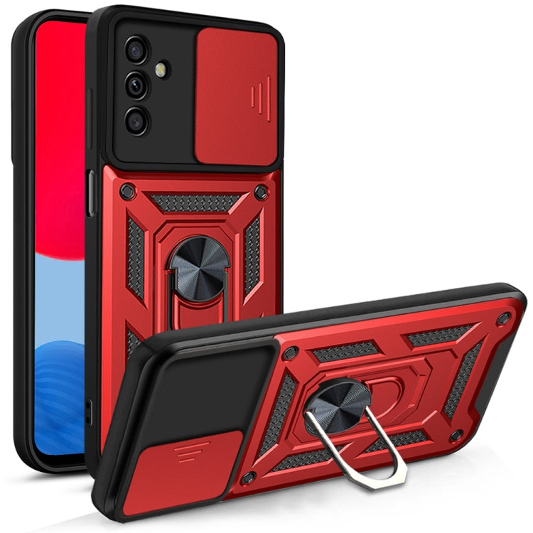 For Samsung Galaxy A13 5G Sliding Camera Cover Design TPU+PC Phone Protective Case