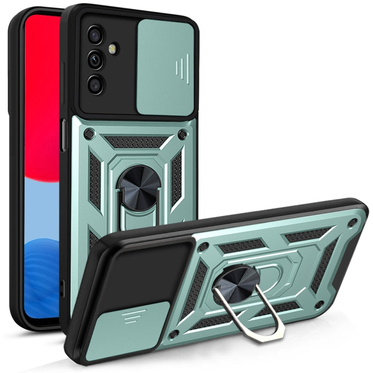For Samsung Galaxy A13 5G Sliding Camera Cover Design TPU+PC Phone Protective Case