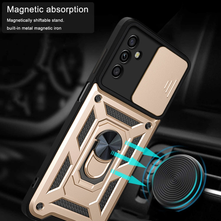 For Samsung Galaxy A13 5G Sliding Camera Cover Design TPU+PC Phone Protective Case