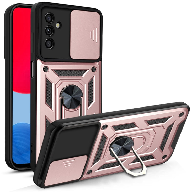 For Samsung Galaxy A13 5G Sliding Camera Cover Design TPU+PC Phone Protective Case