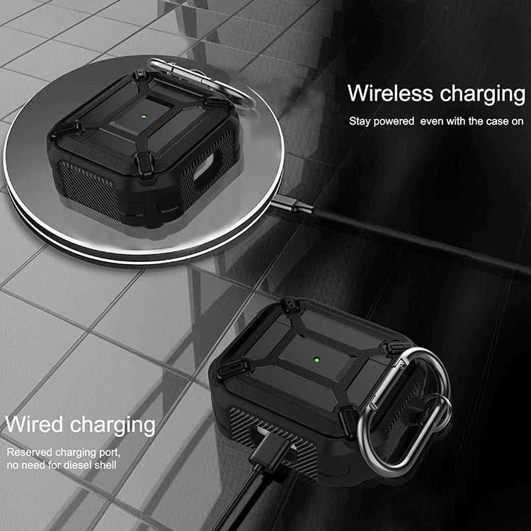 King Kong Armor TPU + PC Earphone Protective Case For AirPods 3