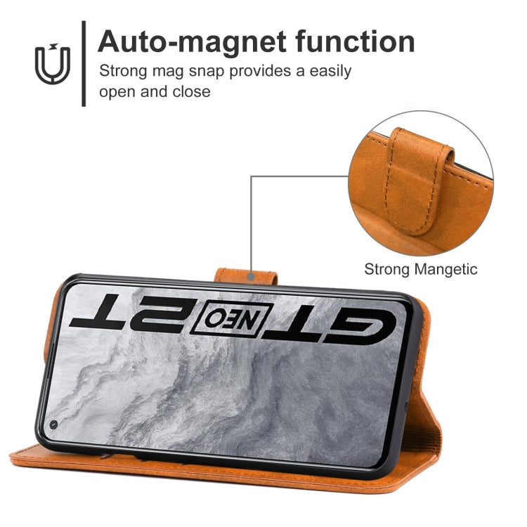 Leather Phone Case For OPPO Realme GT/GT Neo2T/Q3 Pro 5G