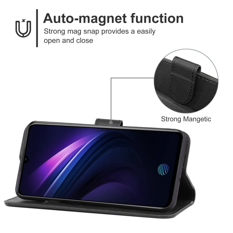 Leather Phone Case For vivo iQOO Neo 855/Z5/Y7s/S1 Foreign Version/V17 Neo EU Version/Z1X India Version