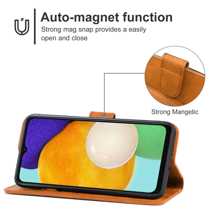 For Samsung Galaxy A13 5G / A04s Leather Phone Case