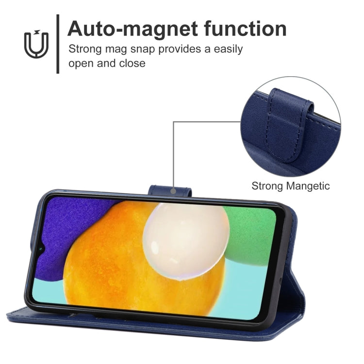 For Samsung Galaxy A13 5G / A04s Leather Phone Case