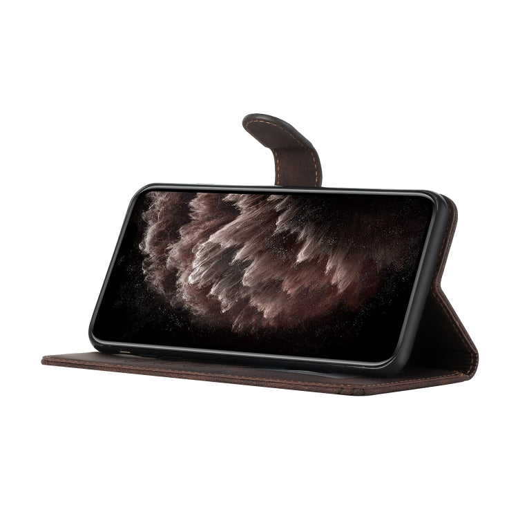 For Xiaomi Redmi 10 Cubic Skin Feel Flip Leather Phone Case