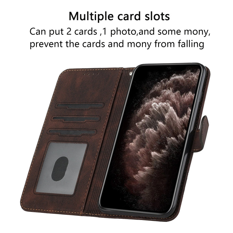 For OPPO Reno5 Pro 5G Cubic Skin Feel Flip Leather Phone Case