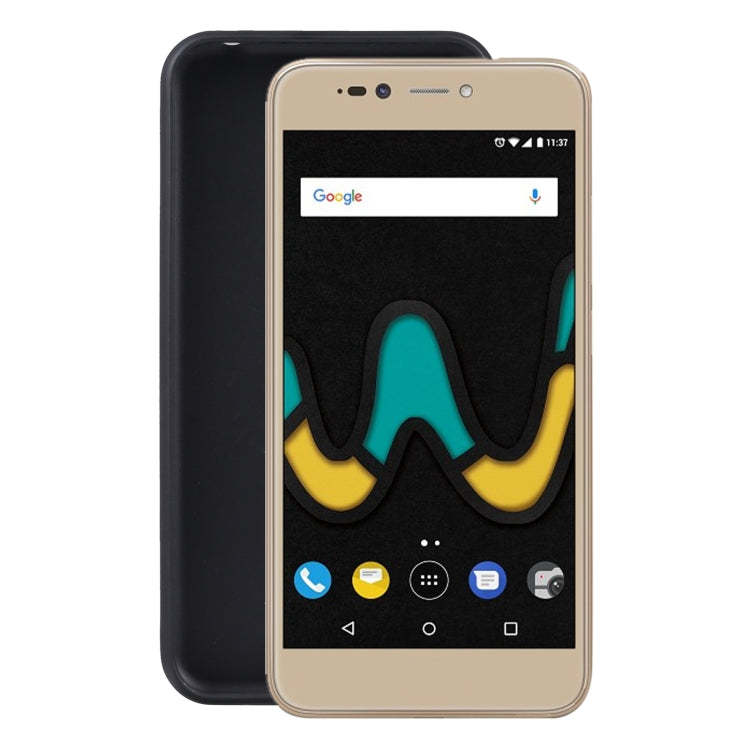 TPU Phone Case For Wiko UPulse(Pudding Black)