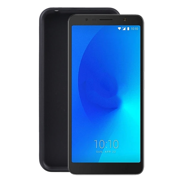 TPU Phone Case For Alcatel 3C 2018(Pudding Black)