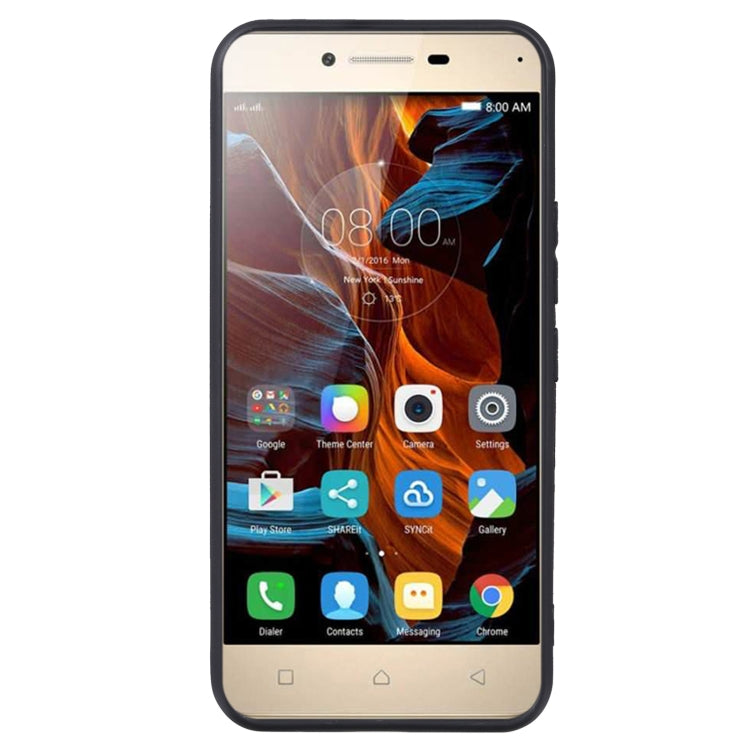 TPU Phone Case For Lenovo Vibe K5 Plus(Pudding Black)