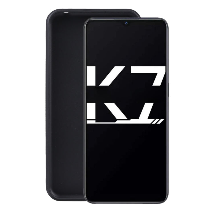 TPU Phone Case For OPPO K7 5G(Matte Black)