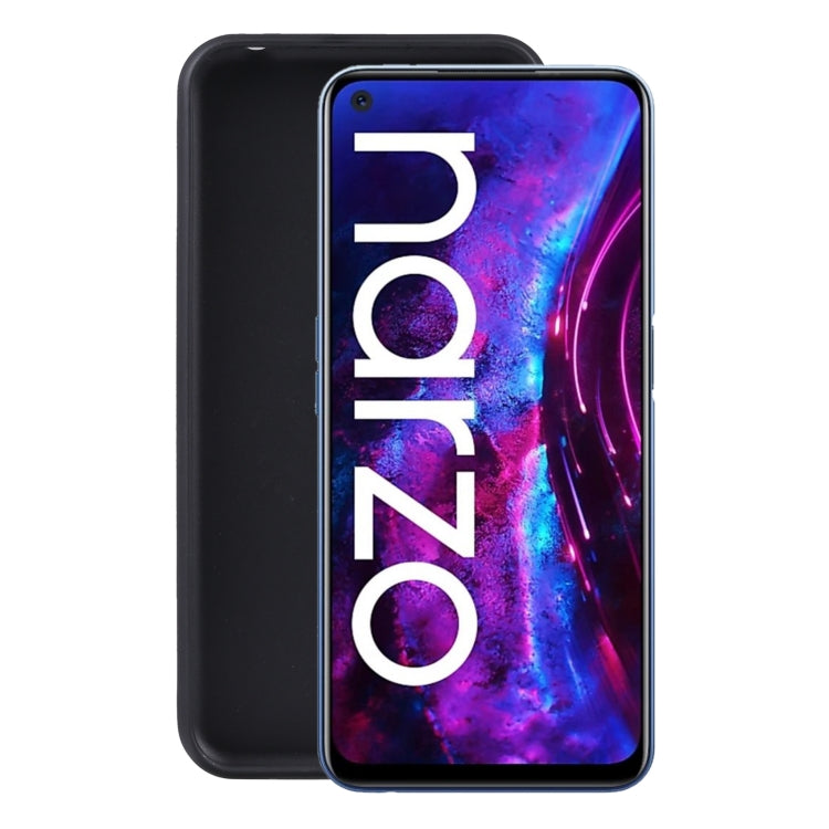 TPU Phone Case For OPPO Realme Narzo 30 Pro(Matte Black)