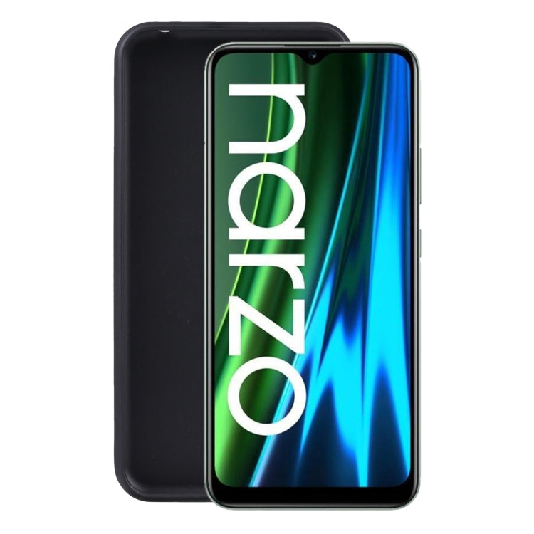 TPU Phone Case For OPPO Realme Narzo 50i(Matte Black)