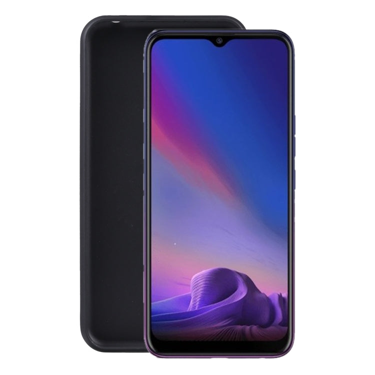TPU Phone Case For Tecno Camon 12(Matte Black)