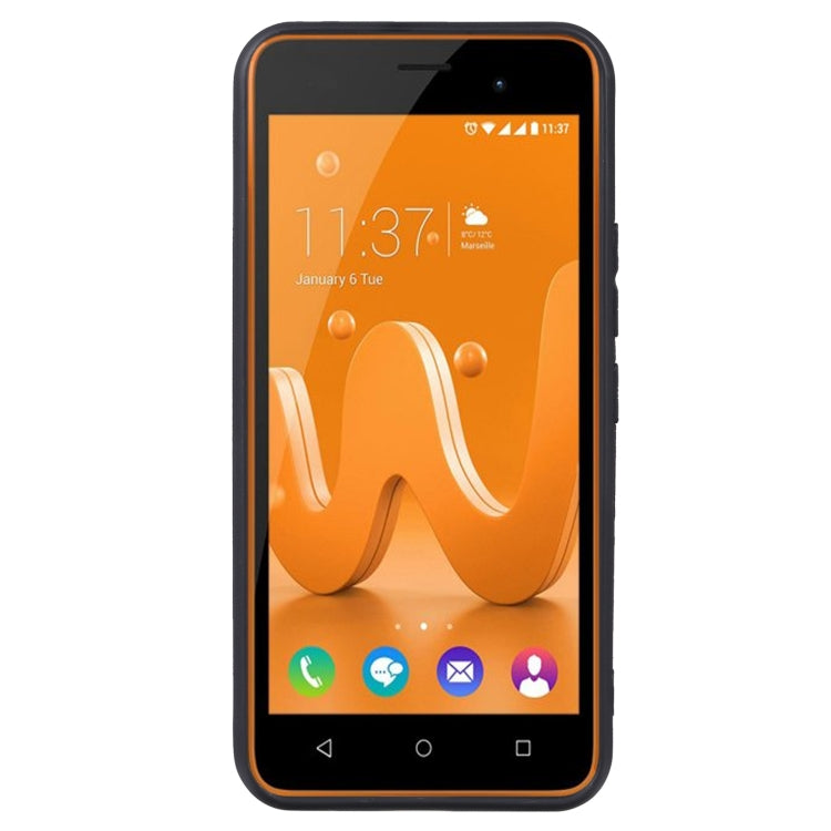 TPU Phone Case For Wiko Jerry(Matte Black)