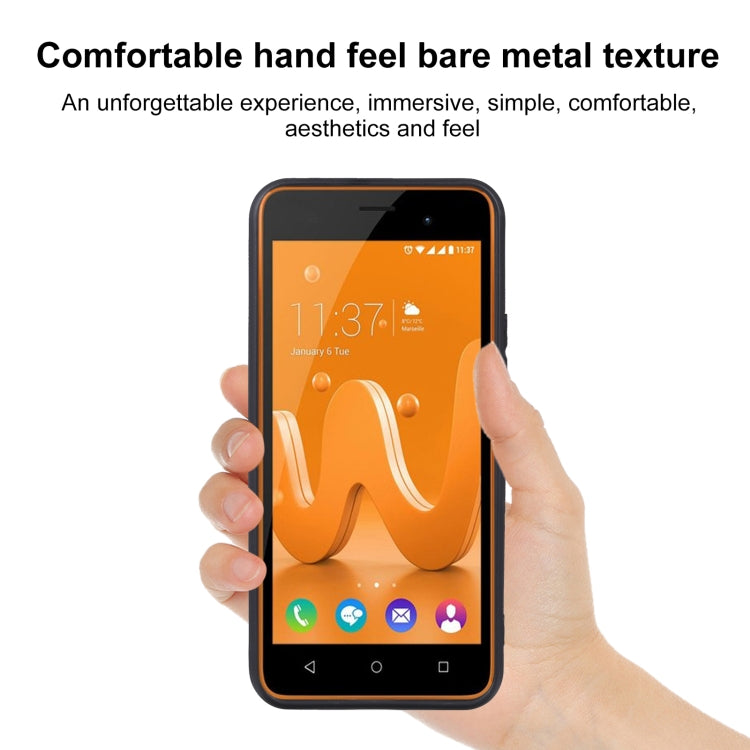 TPU Phone Case For Wiko Jerry(Matte Black)