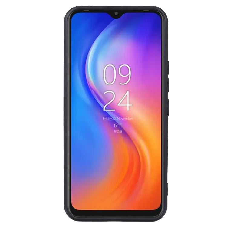 TPU Phone Case For Tecno Spark 7P(Matte Black)