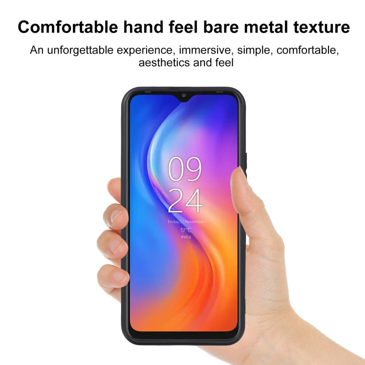 TPU Phone Case For Tecno Spark 7P(Matte Black)