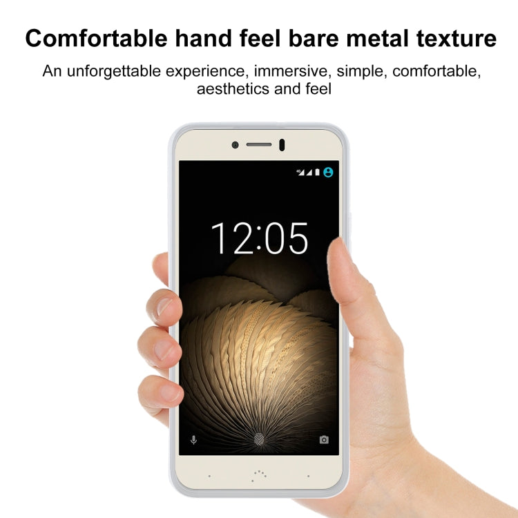 TPU Phone Case For BQ U Lite / Aquaris U Lite(Transparent White)