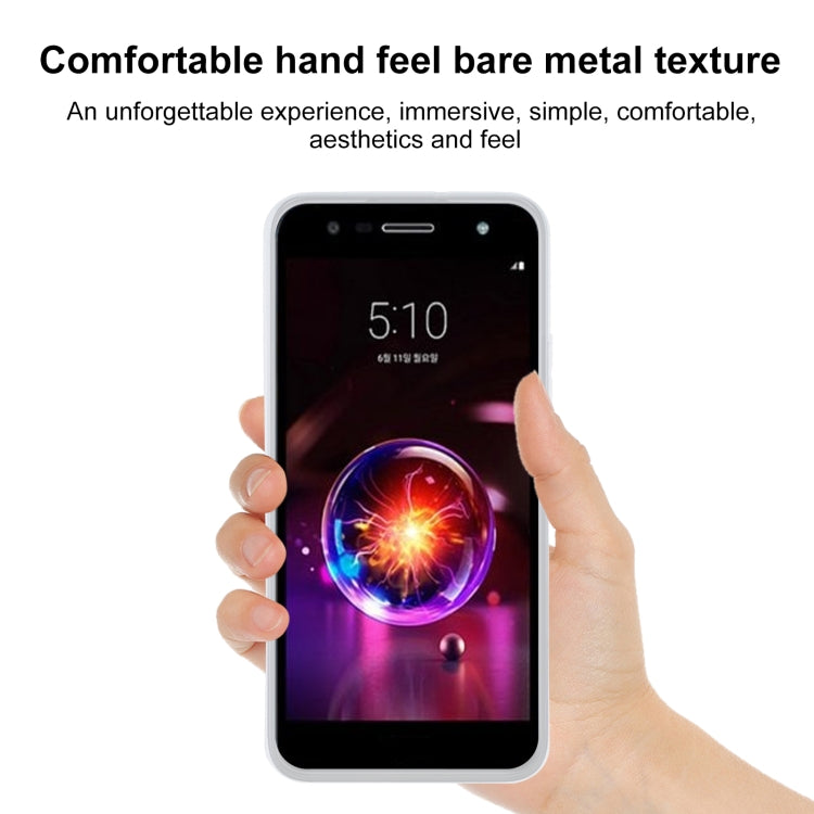 TPU Phone Case For LG X5 (2018)(Transparent White)
