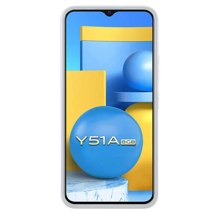 TPU Phone Case For vivo Y51a(Transparent White)