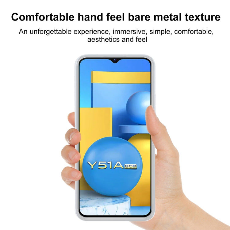 TPU Phone Case For vivo Y51a(Transparent White)