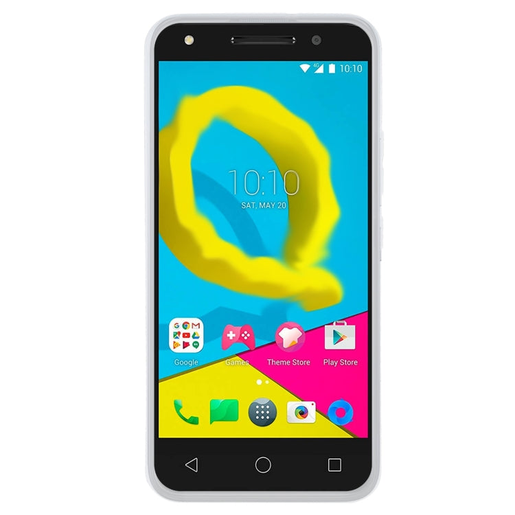 TPU Phone Case For Alcatel U5 4G / 5044(Transparent White)