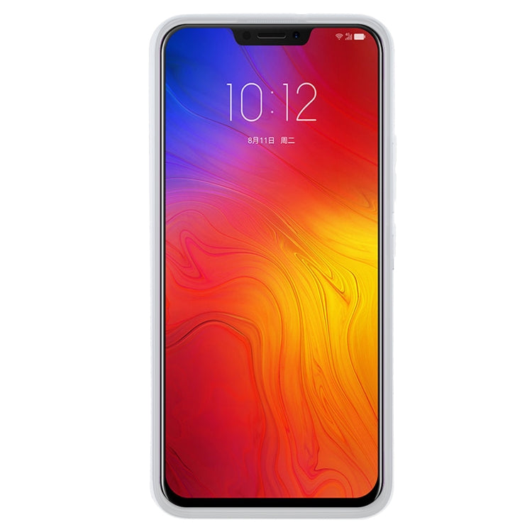 TPU Phone Case For Lenovo Z5 free version(Transparent White)