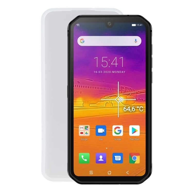 TPU Phone Case For Blackview BV9900 Pro(Transparent White)