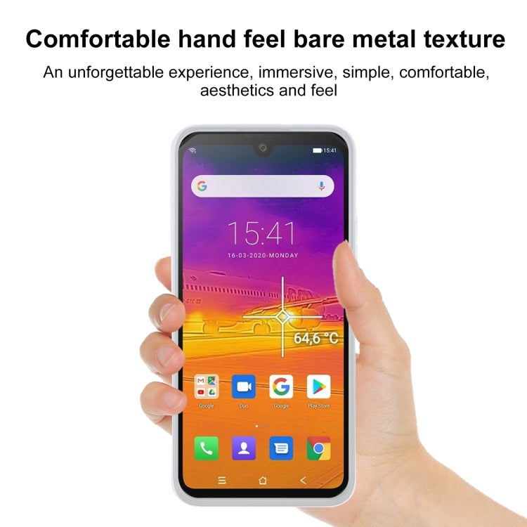 TPU Phone Case For Blackview BV9900 Pro(Transparent White)