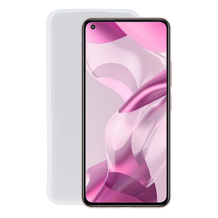 TPU Phone Case For Xiaomi 11 Lite 5G NE(Frosted White)