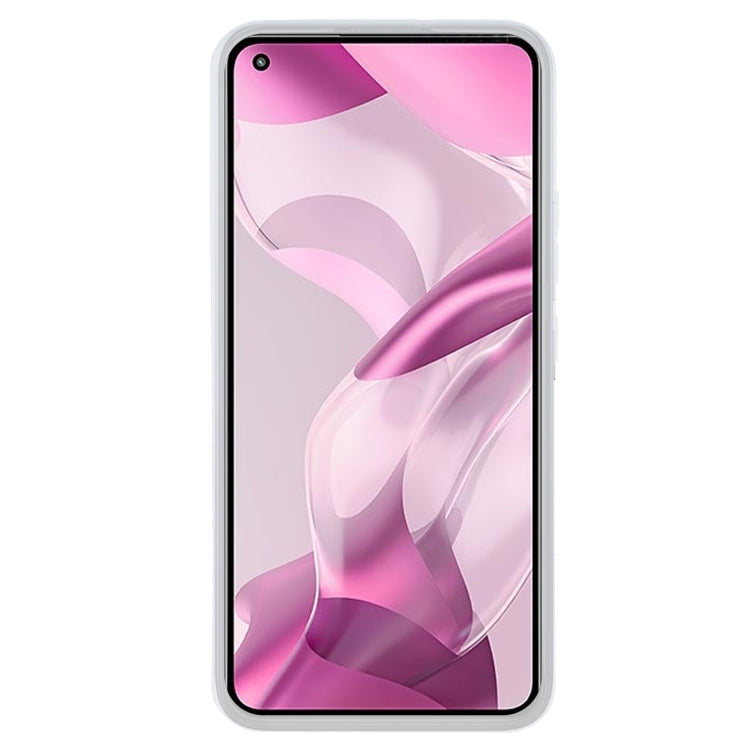 TPU Phone Case For Xiaomi 11 Lite 5G NE(Frosted White)