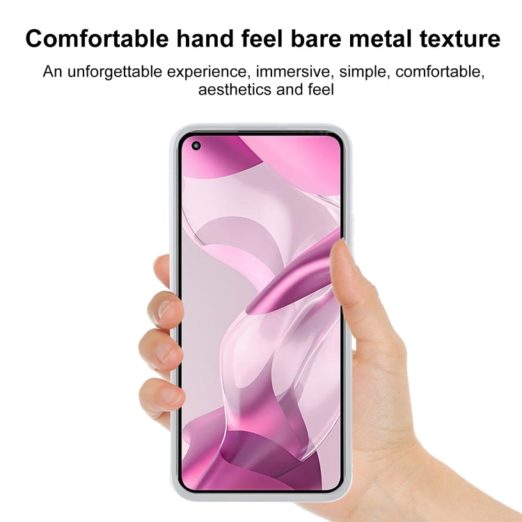 TPU Phone Case For Xiaomi 11 Lite 5G NE(Frosted White)