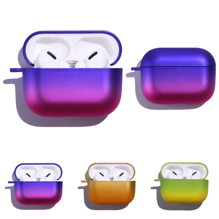 Skin Feel Gradient Earphone Protective Case For AirPods Pro