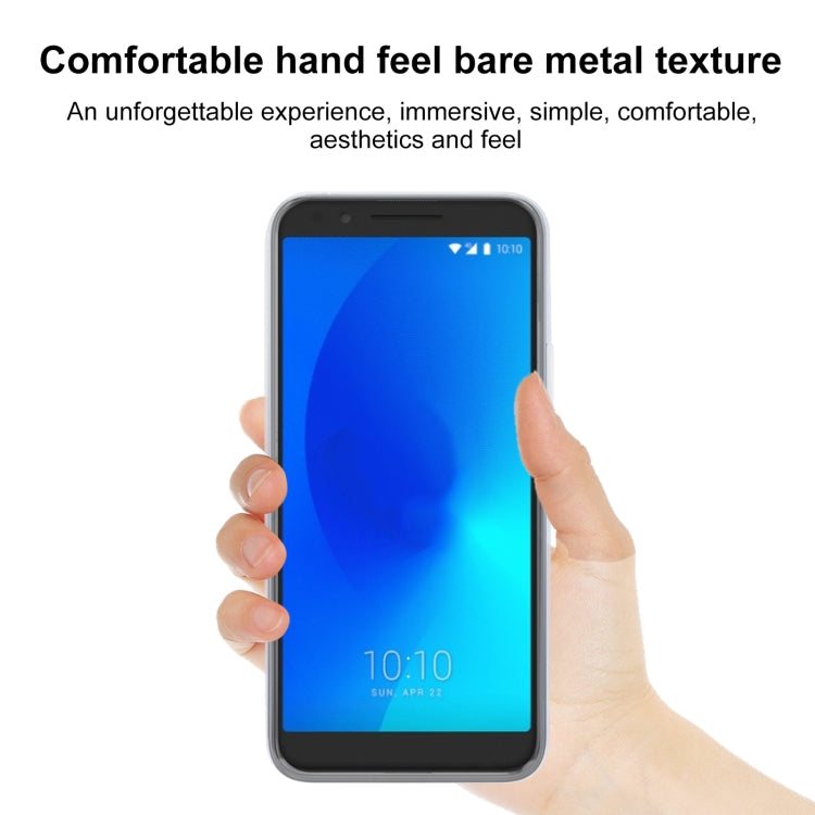 TPU Phone Case For Alcatel 3L 2019 / 5034D No Fingerprint(Transparent)
