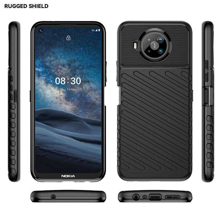 For Nokia 8.3 5G / 8 V 5G UW Thunderbolt Shockproof TPU Soft Phone Case