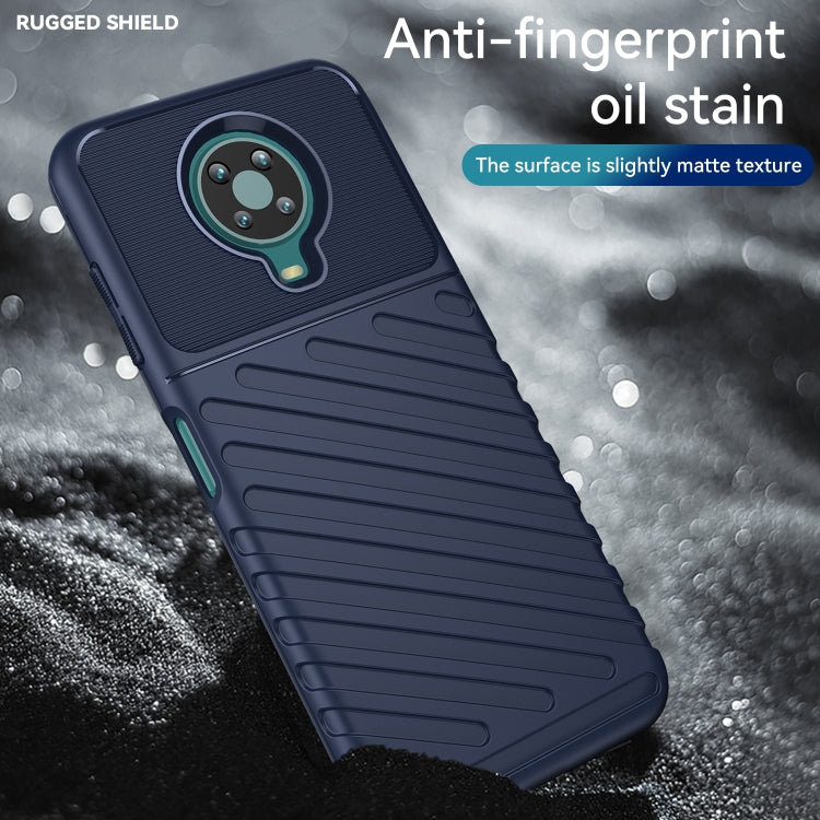 For Nokia 6.3 / 6.4 Thunderbolt Shockproof TPU Soft Phone Case(Blue)