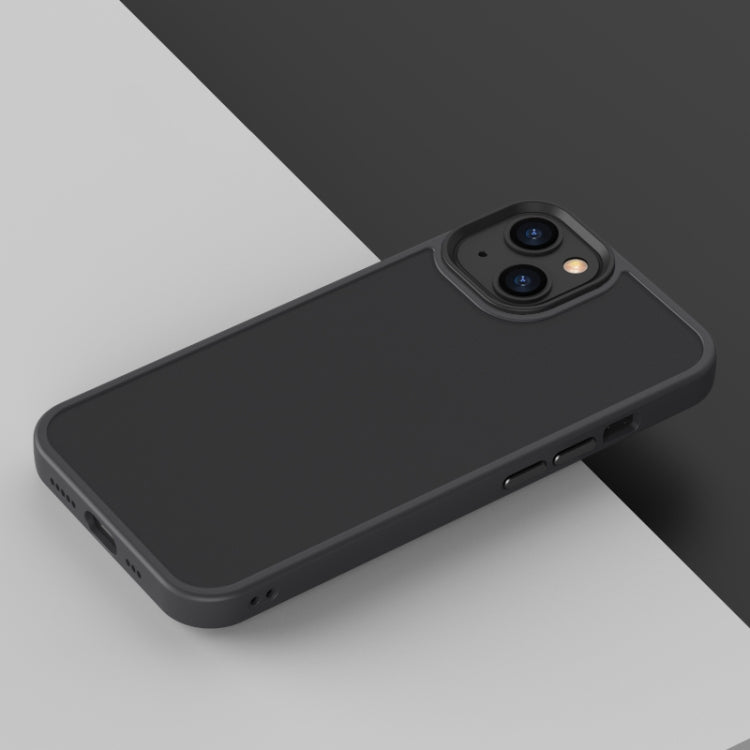 For iPhone 13 mini Translucent Frosted Shockproof Phone Case