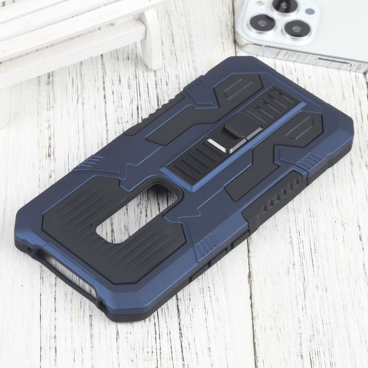 For vivo V17 Pro Vanguard Warrior All Inclusive Double-color Shockproof TPU + PC Phone Case with Holder
