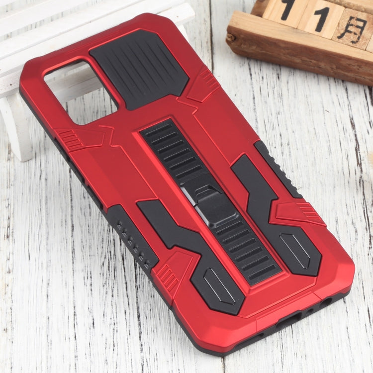 For vivo V20 Vanguard Warrior All Inclusive Double-color Shockproof TPU + PC Phone Case with Holder