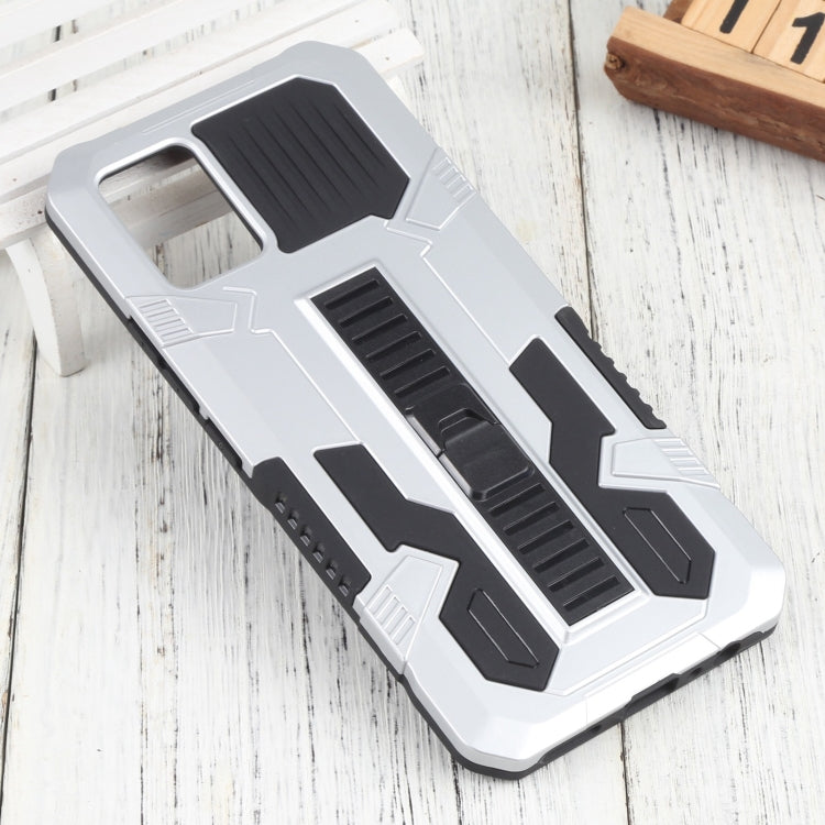 For vivo V20 Vanguard Warrior All Inclusive Double-color Shockproof TPU + PC Phone Case with Holder