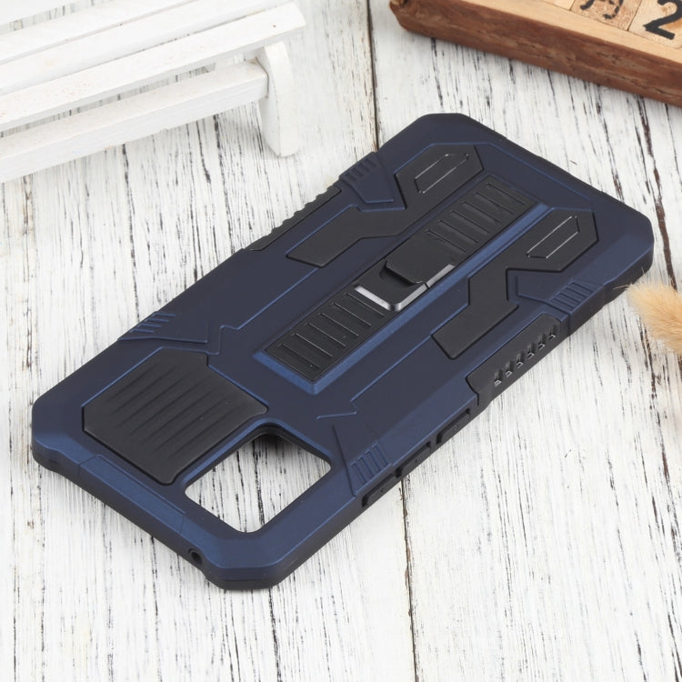 For vivo V20 Vanguard Warrior All Inclusive Double-color Shockproof TPU + PC Phone Case with Holder