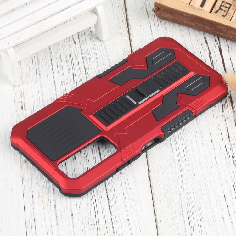 For vivo Y51 2020 December Vanguard Warrior All Inclusive Double-color Shockproof TPU + PC Phone Case with Holder