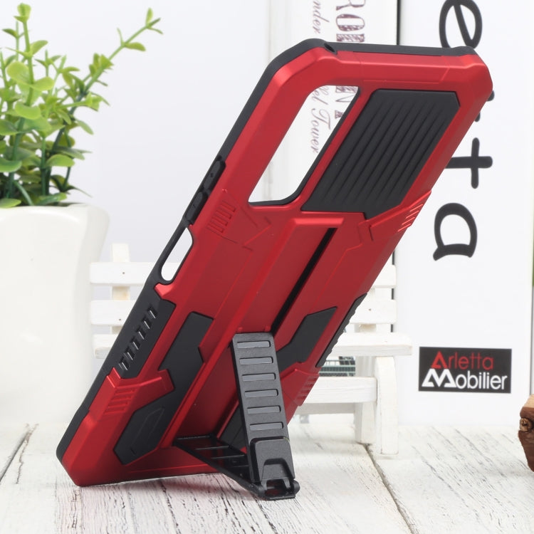 For vivo Y51 2020 December Vanguard Warrior All Inclusive Double-color Shockproof TPU + PC Phone Case with Holder