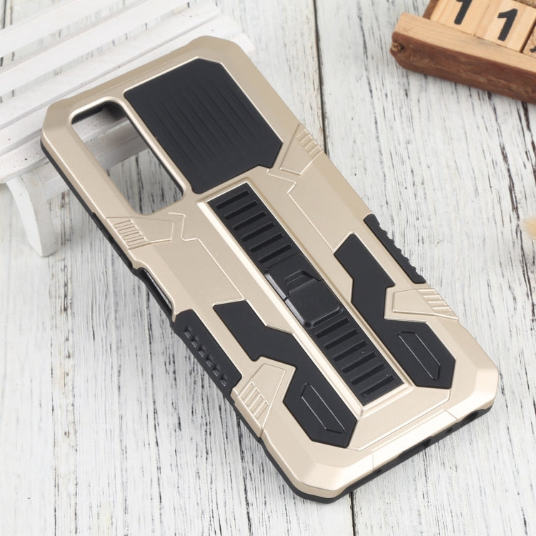 For vivo Y51 2020 December Vanguard Warrior All Inclusive Double-color Shockproof TPU + PC Phone Case with Holder